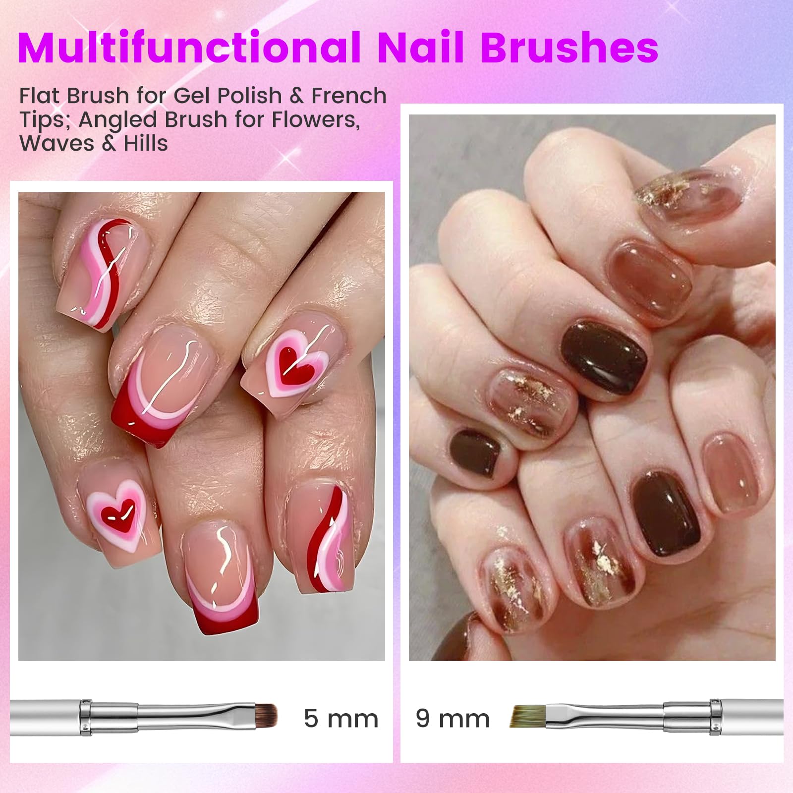 Rosiour brush being rinsed illustrating easy cleaning benefit