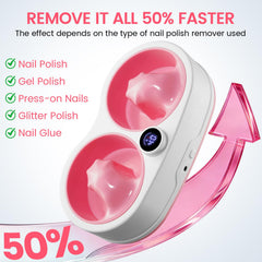 Rosiour contoured finger cradle offering better remover coverage
