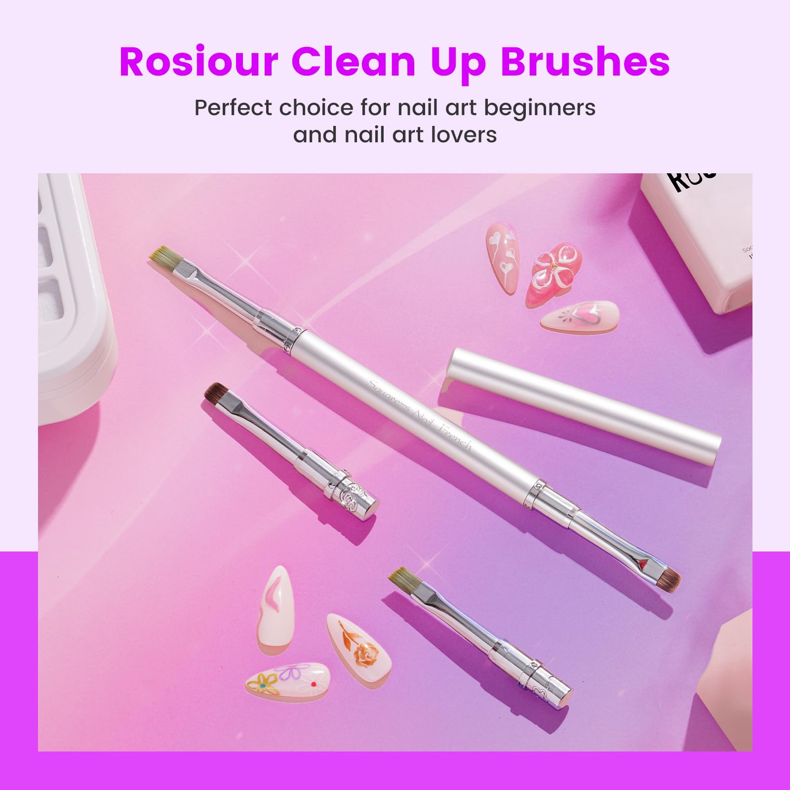 Rosiour on salon table in use showing professional finish benefit