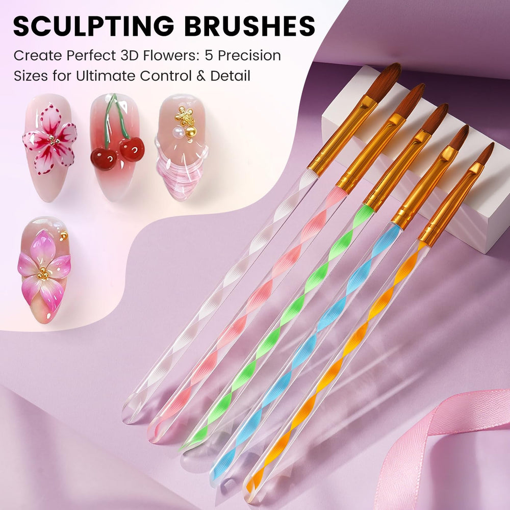 Rosiour pink resin palette with mixed colors for easy blending and cleanup