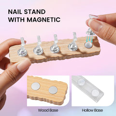 Rosiour kit next to a ruler to show scale and portable, travel-ready size