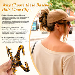Rosivyphan clip fitted under a baseball cap showing low profile and comfortable fit