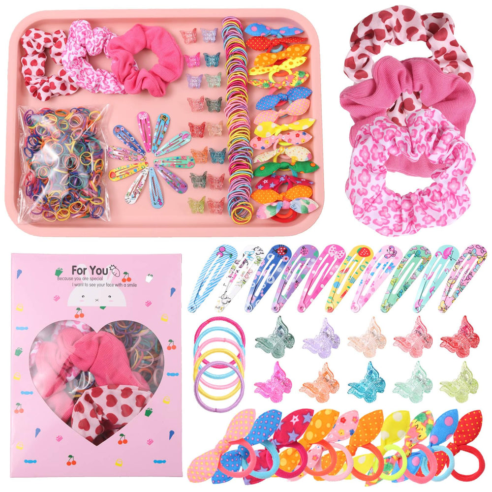 Rosvia front packaging showing the pink rabbit gift box and colorful contents, organized and gift-ready