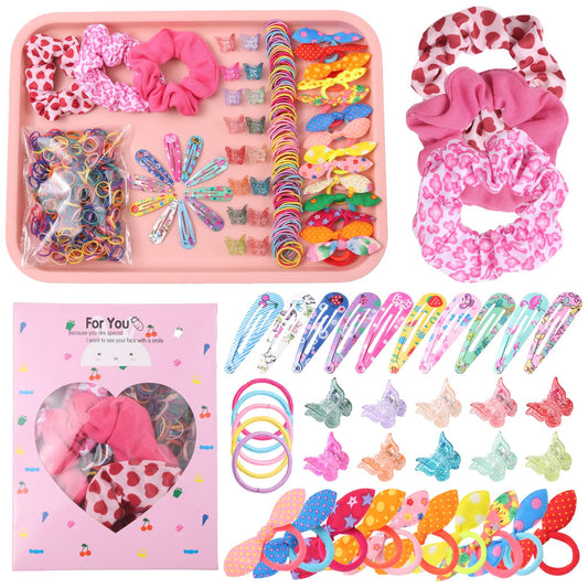 Rosvia front packaging showing the pink rabbit gift box and colorful contents, organized and gift-ready
