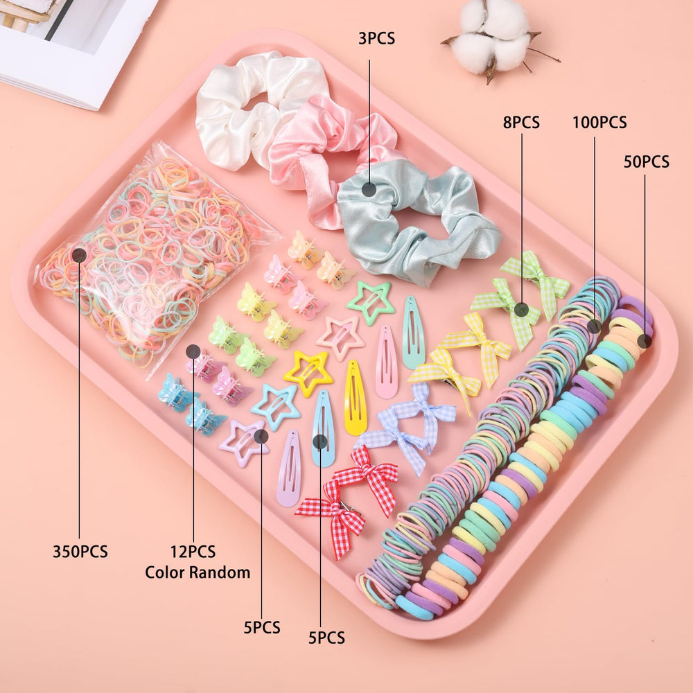 Rosvia mini butterfly clips closeup highlighting secure hold and gentle edges
