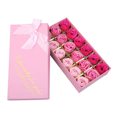 Rotumaty front gift box showing pink roses and ready-to-give presentation