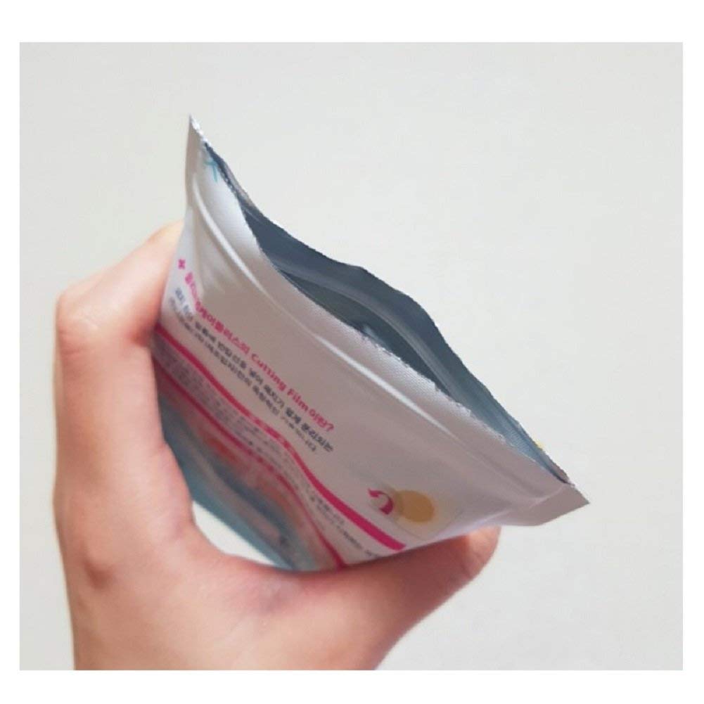 ROUND A’ROUND patch applied on cheek demonstrating discreet coverage benefit