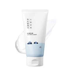 ROUND LAB Dokdo cleanser front packaging shows clean design and tube benefit