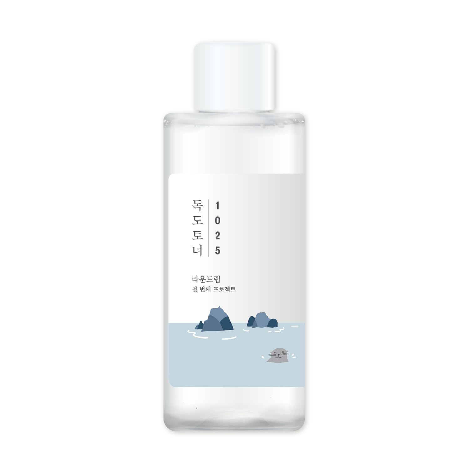 ROUND LAB Dokdo toner front bottle showing clean design and size