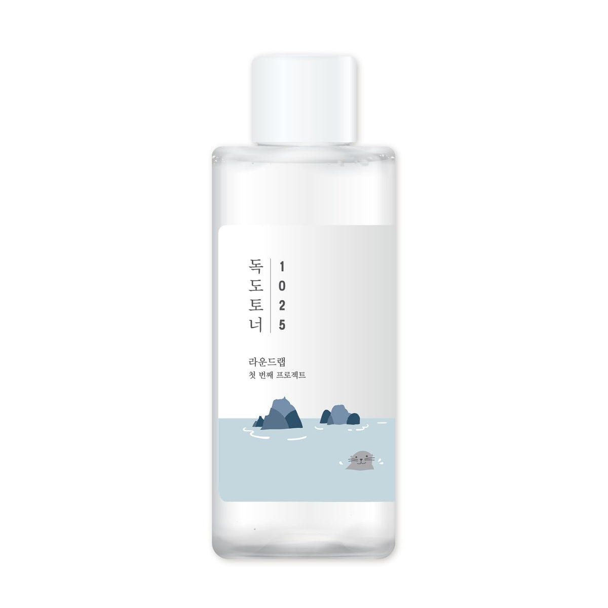 ROUND LAB Dokdo toner front bottle showing clean design and size