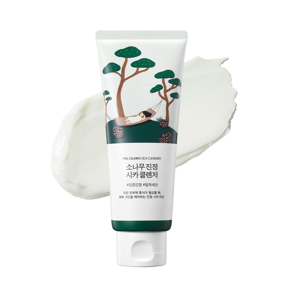 ROUND LAB front packaging showing cleanser bottle and branding for clear identification