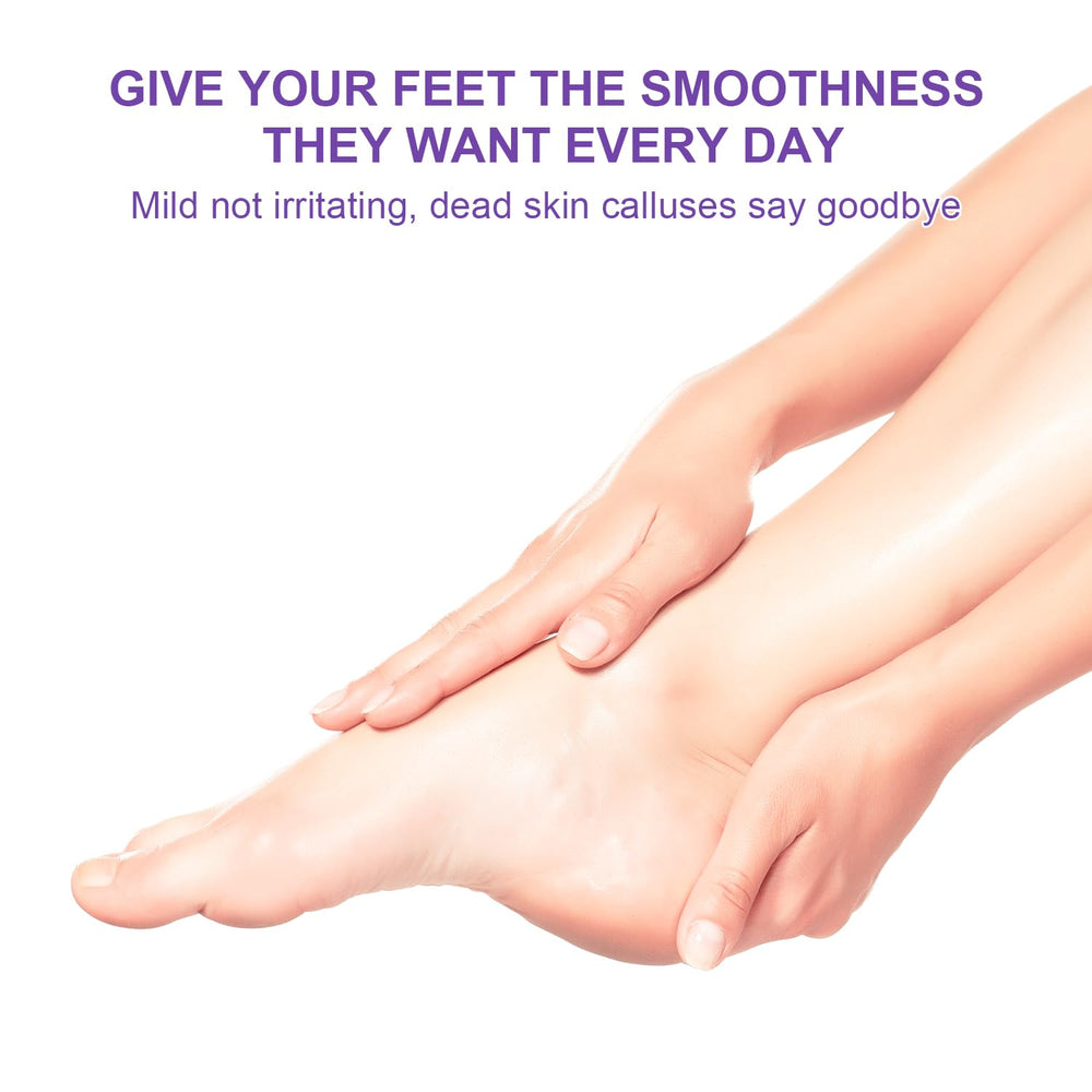 ROUSE peeled callus detail demonstrating softer skin after treatment benefit