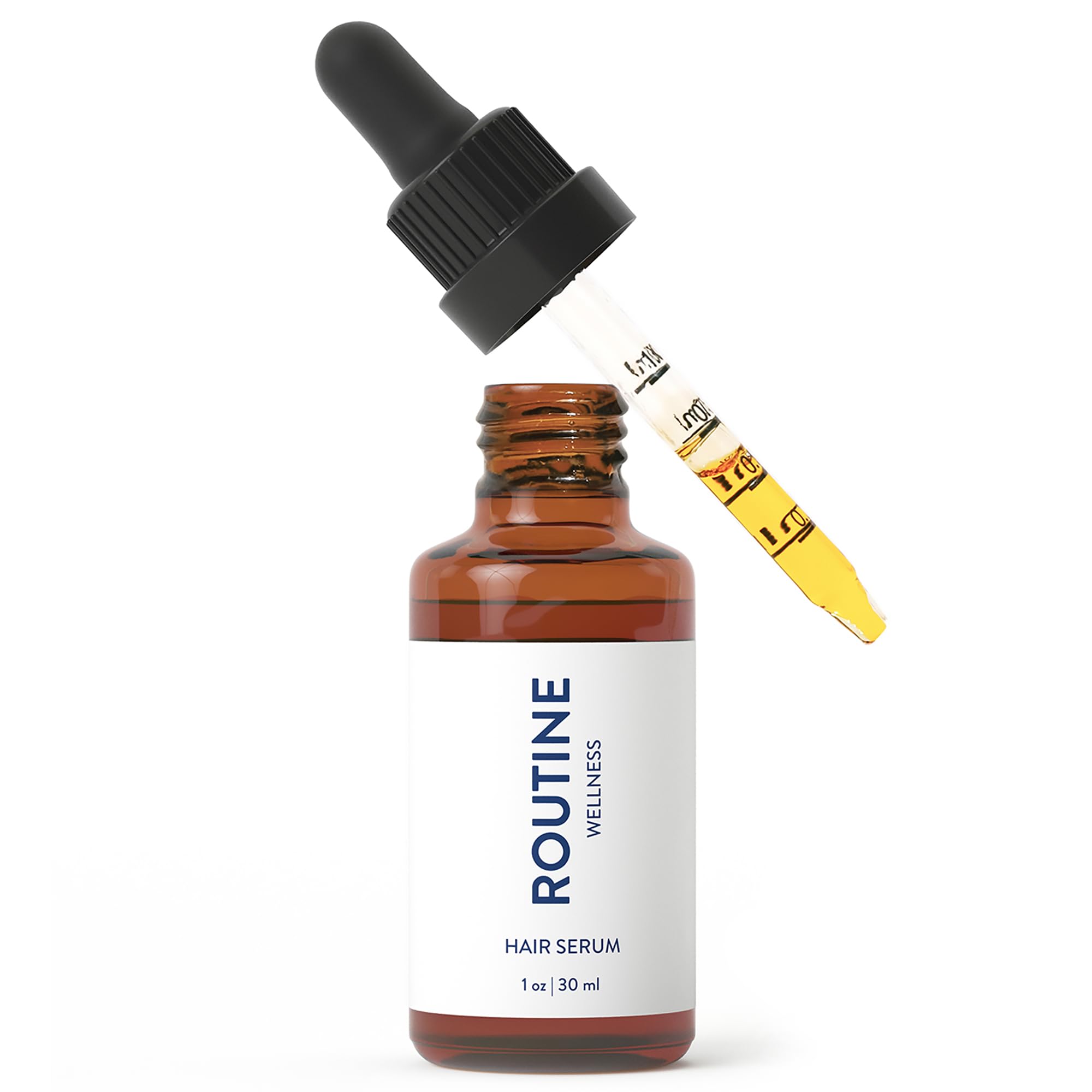 Routine Wellness front bottle showing product label and size, conveys trustworthy packaging