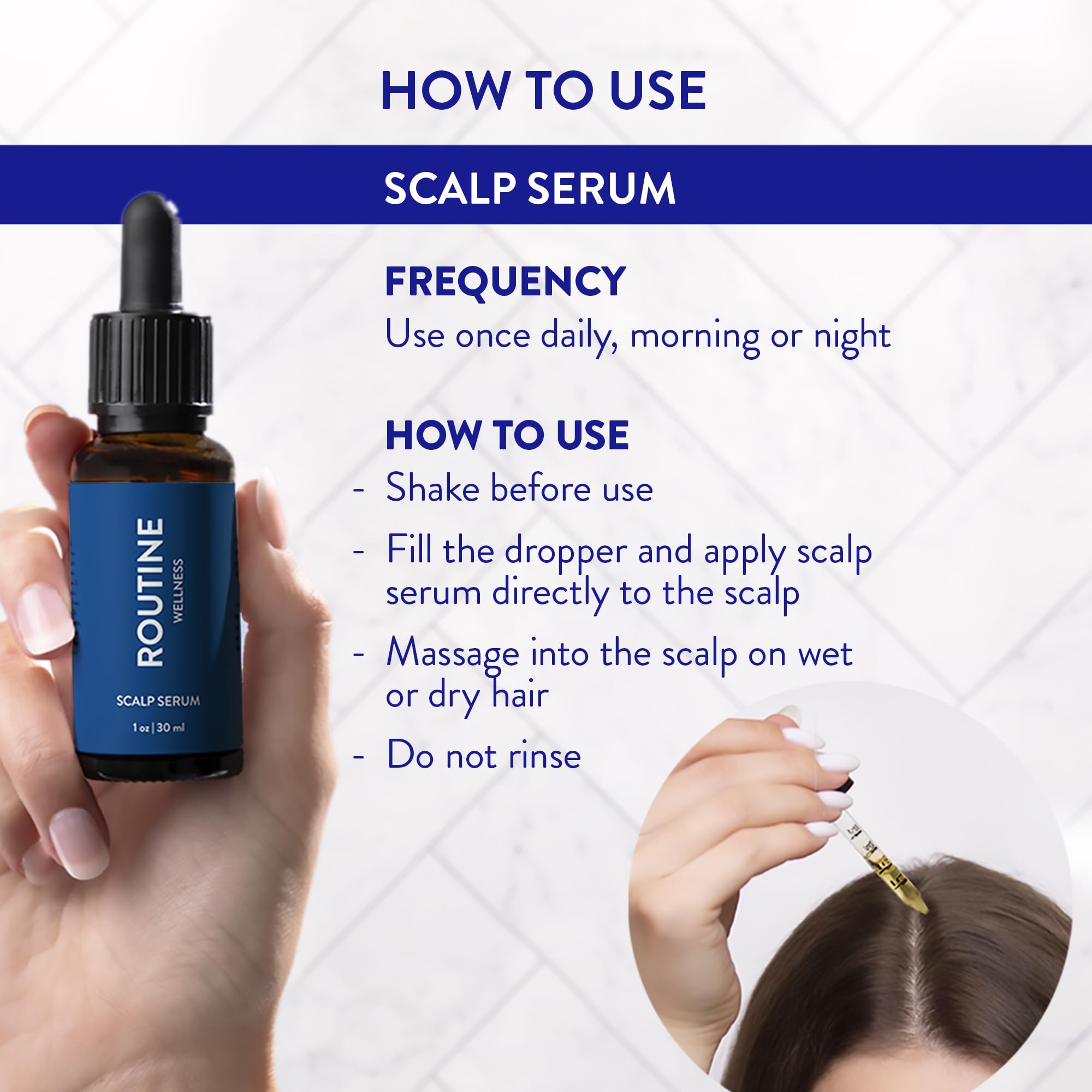 Routine Wellness label detail highlighting peptide-focused formulation benefit