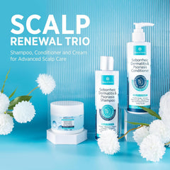 Roycederm set arranged on bathroom shelf demonstrating everyday use benefit