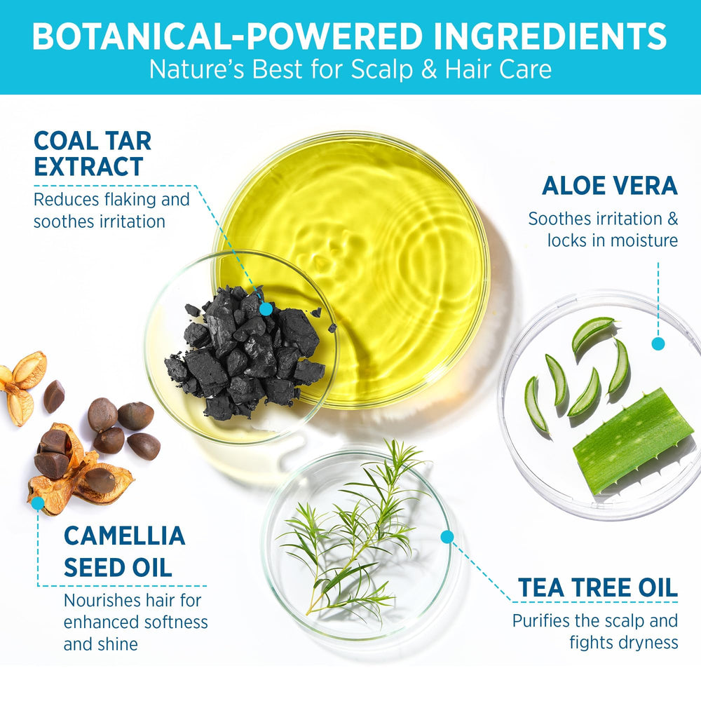 Roycederm conditioner bottle label showing botanical oils and hydration benefit