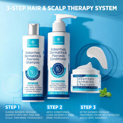 Roycederm conditioner creamy detail showing lightweight hydration that avoids buildup