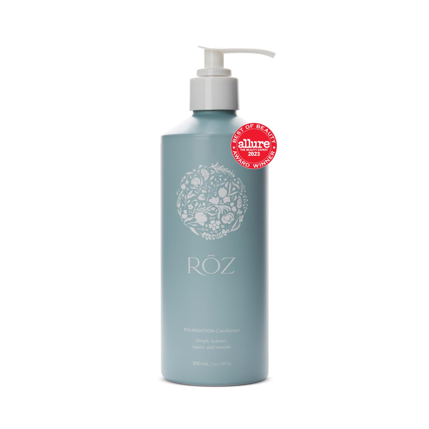 rōz front bottle showing clean label and soothing benefit