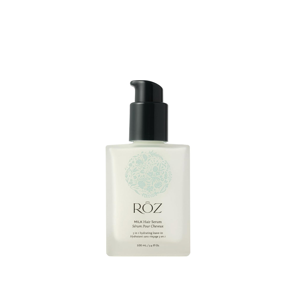 RŌZ front bottle view shows clean packaging and lightweight styling benefit