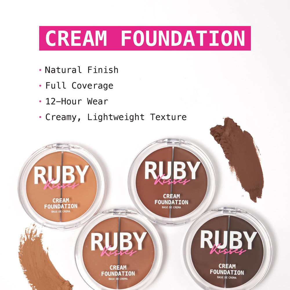 Ruby Kisses swatches on arm compare shades for contour and concealer