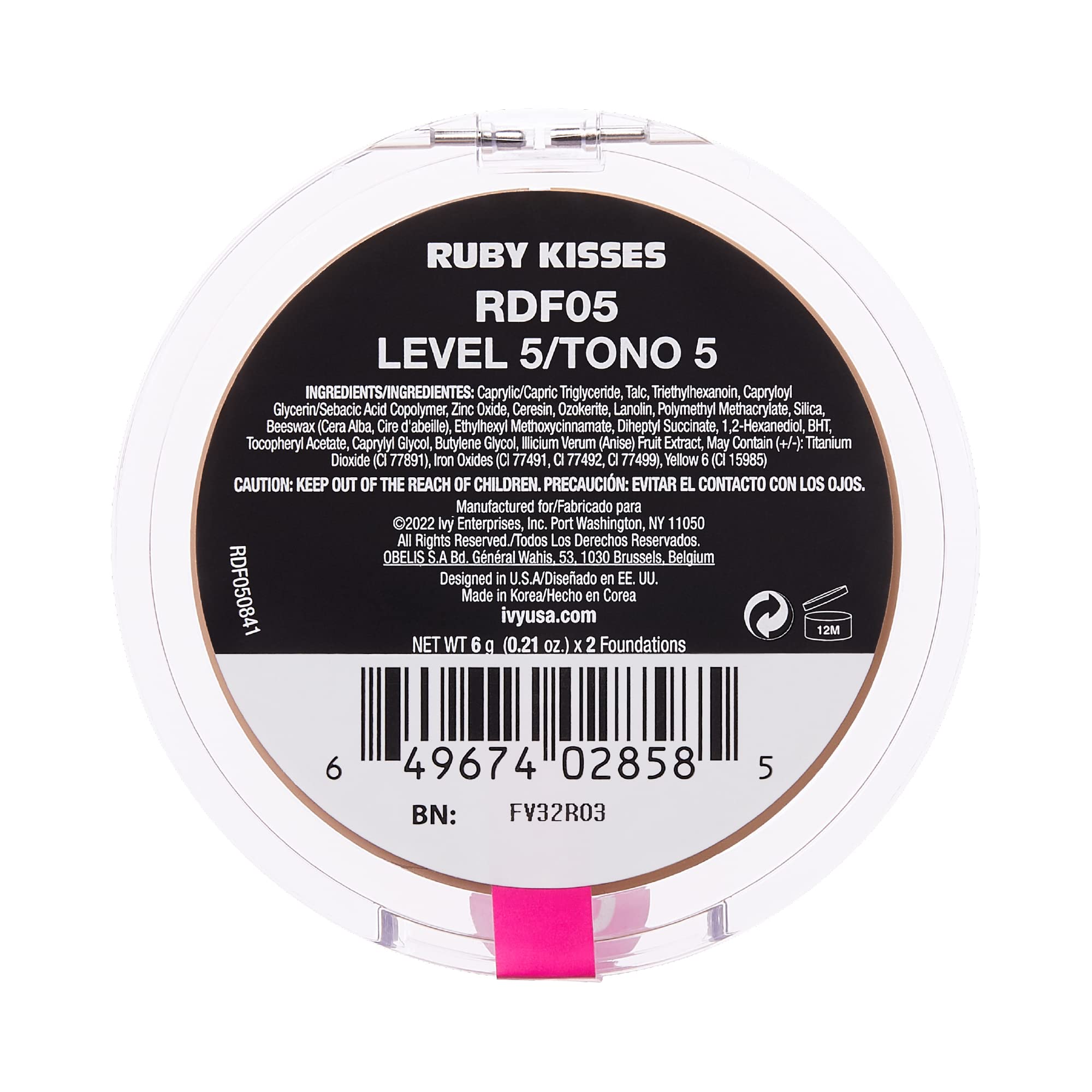 Ruby Kisses inside a makeup bag illustrating versatile everyday use