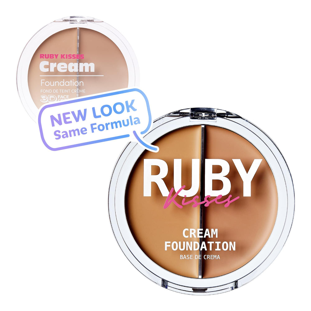 Ruby Kisses open compact highlighting creamy texture and easy blending