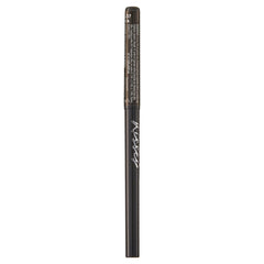Hand holding Ruby Kisses black liner showing compact size and easy everyday use