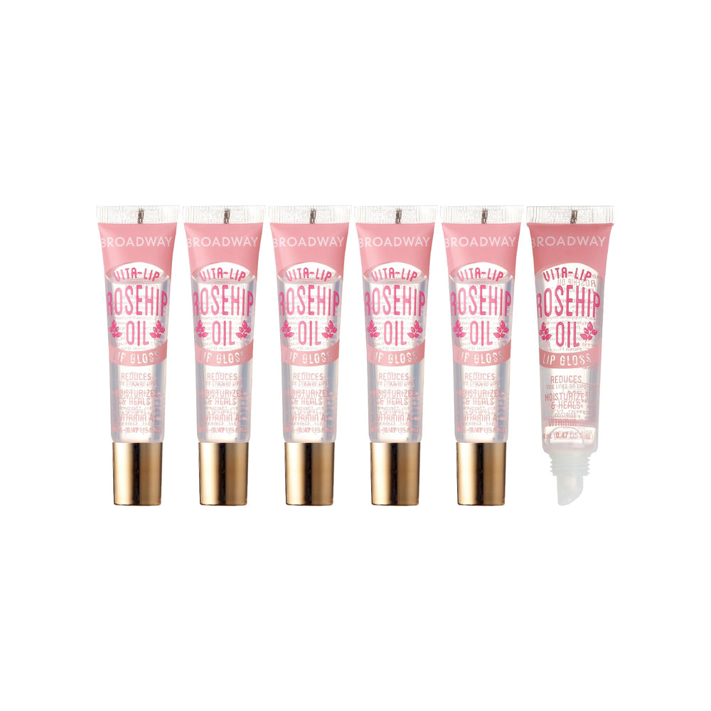 Ruby Kisses front packaging showing clear gloss and six-pack convenience