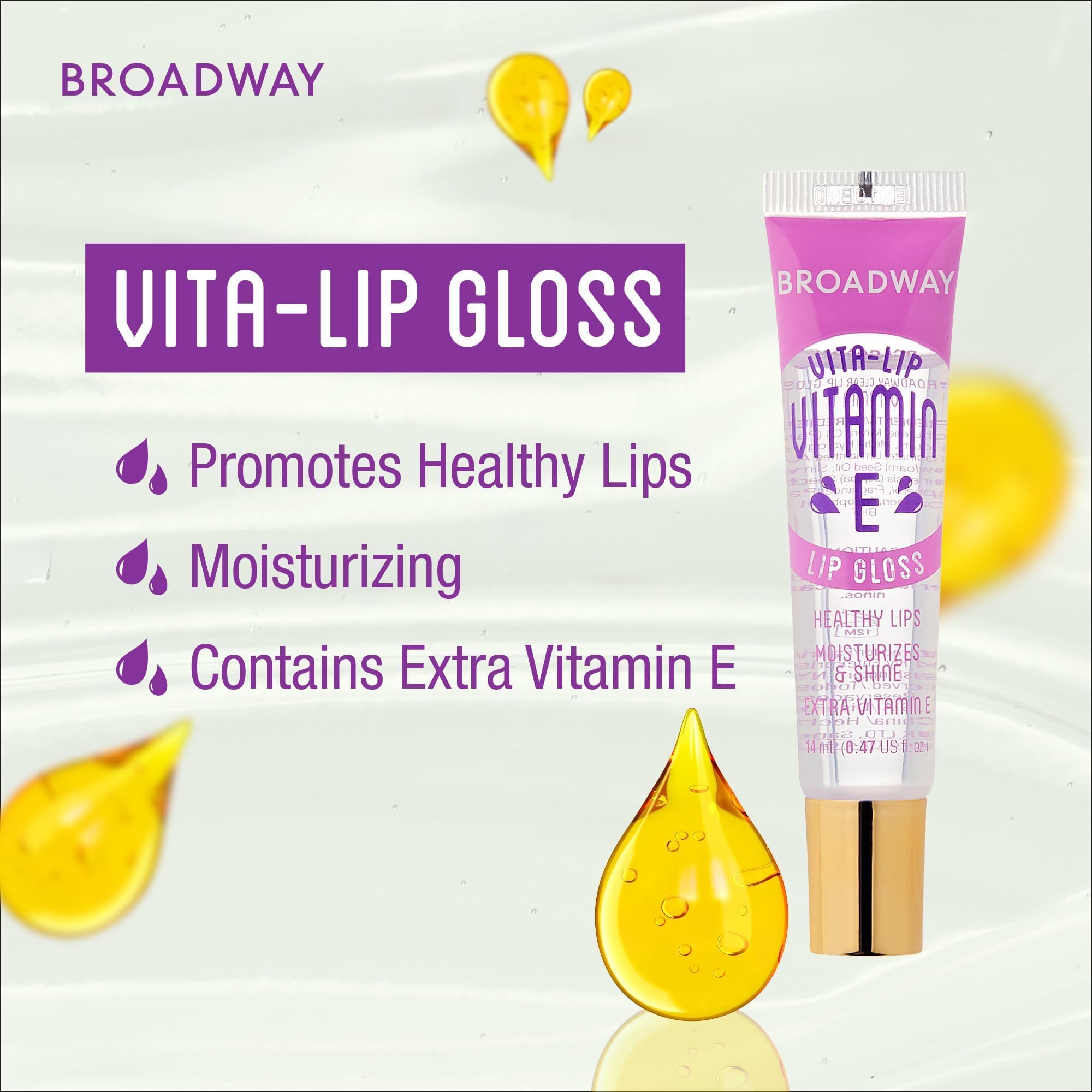 Ruby Kisses eight-pack display emphasizing value and consistent shine benefit