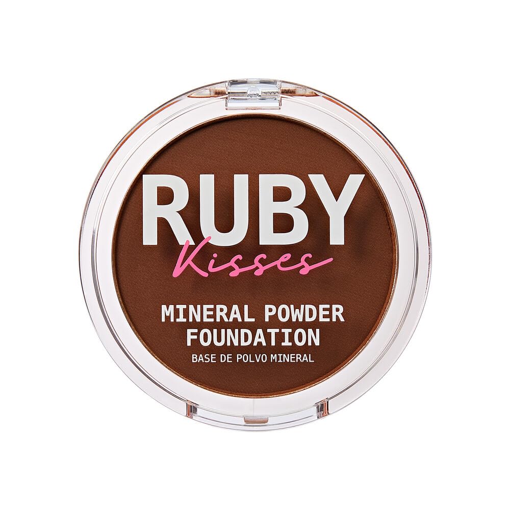 Ruby Kisses compact front view shows sleek packaging and easy portability