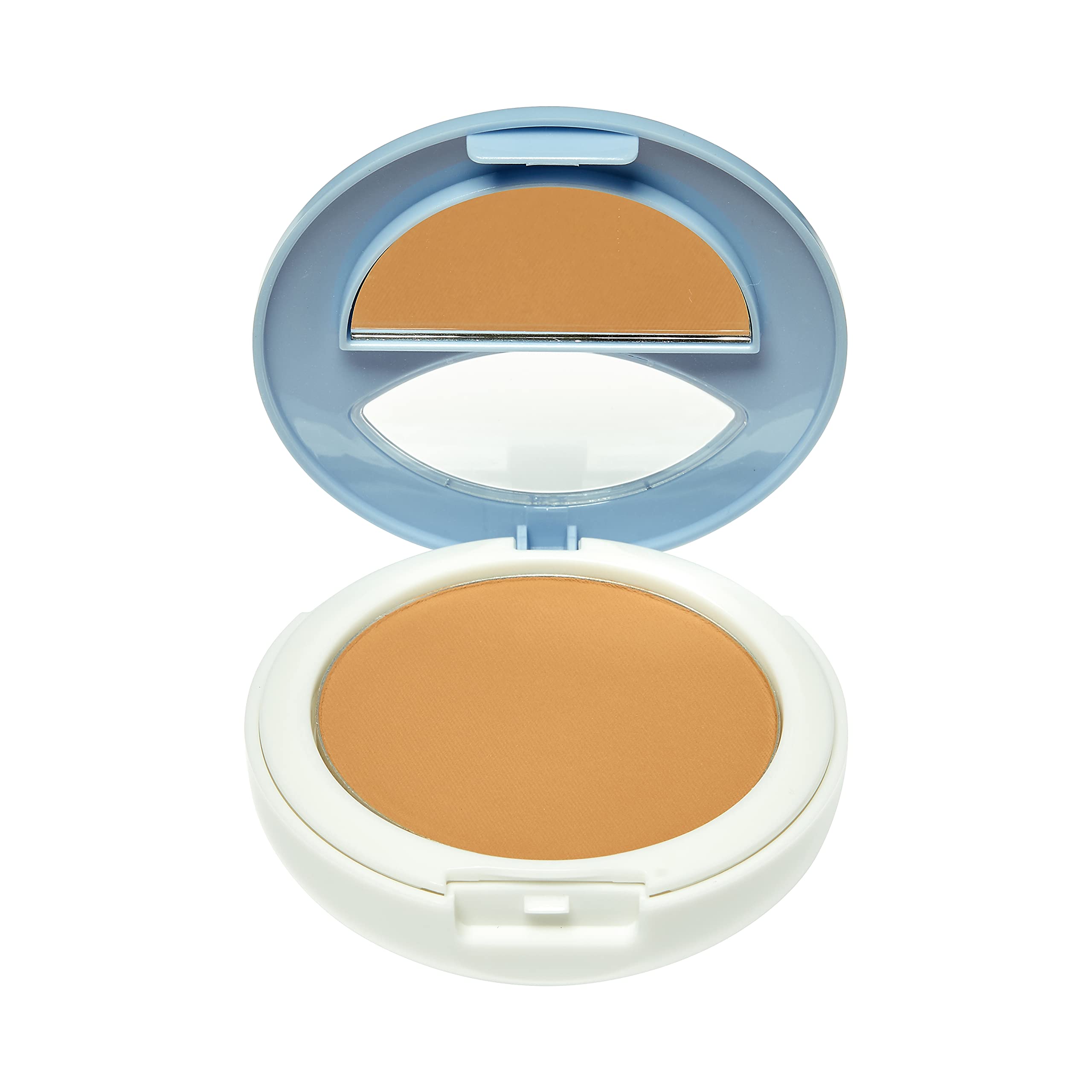 Ruby Kisses open compact revealing Golden Glow powder for even full coverage