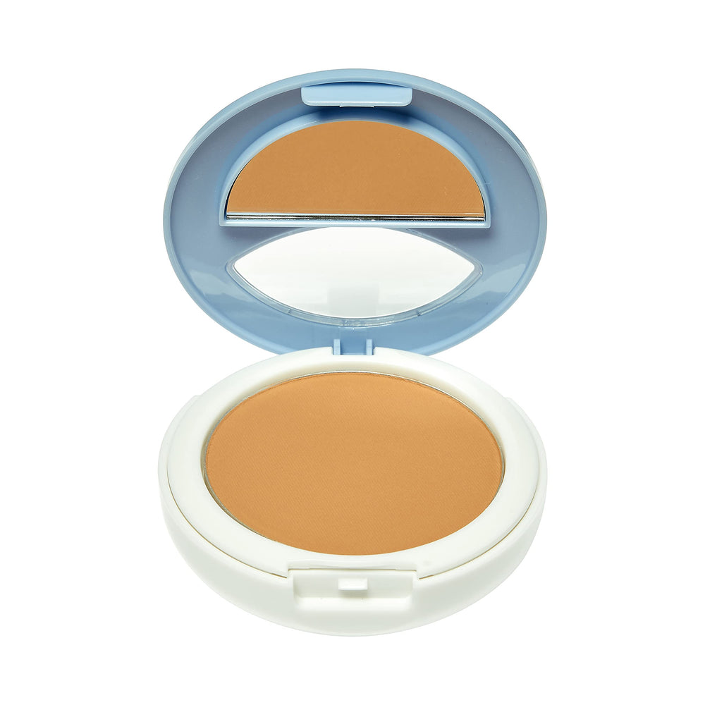 Ruby Kisses open compact revealing Golden Glow powder for even full coverage