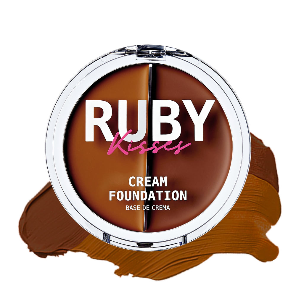 Ruby Kisses front compact showing product shade and benefit of full coverage