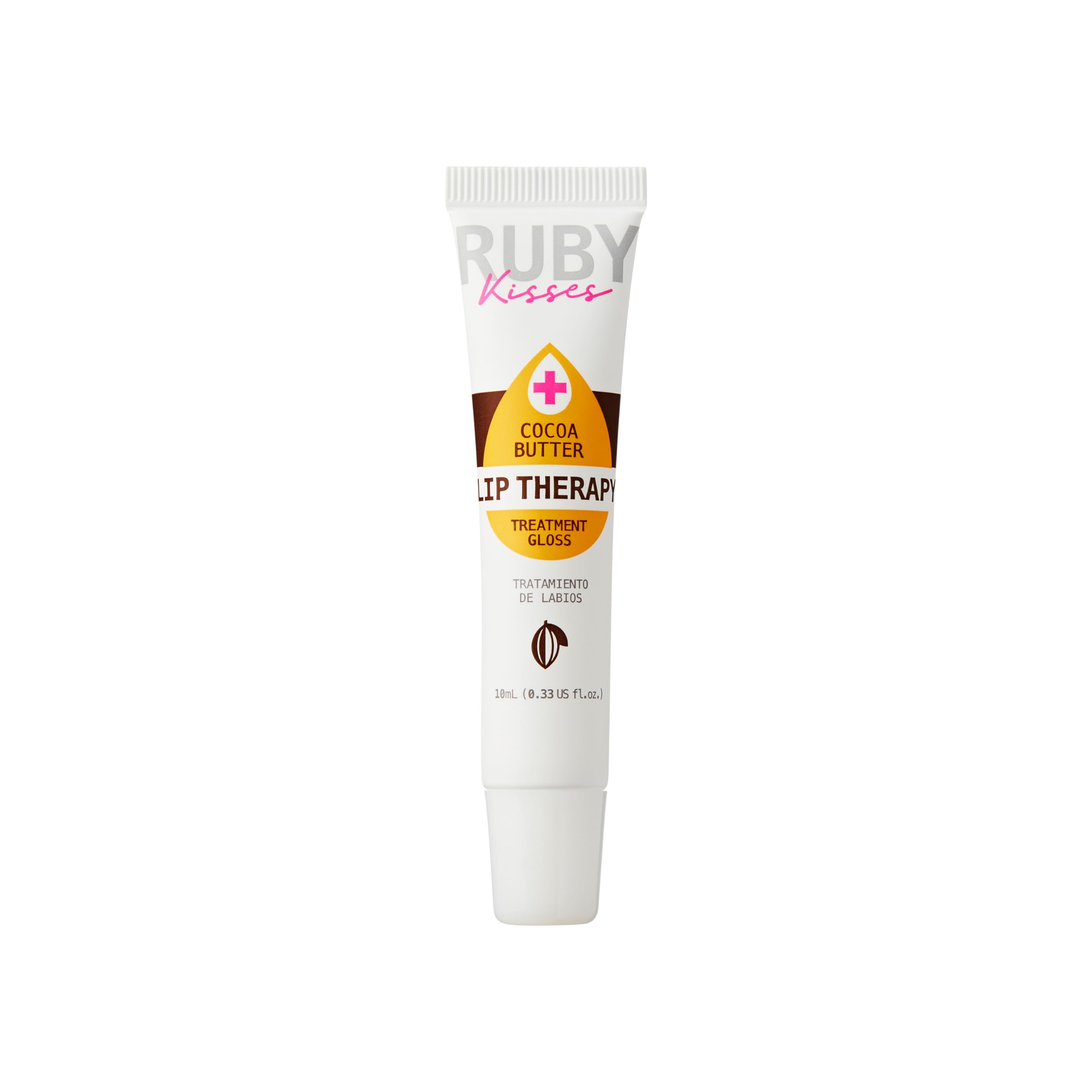 Ruby Kisses lip oil close-up texture drop highlighting smooth hydration