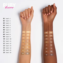 Ruby Kisses included in a professional kit showing versatility for makeup artists