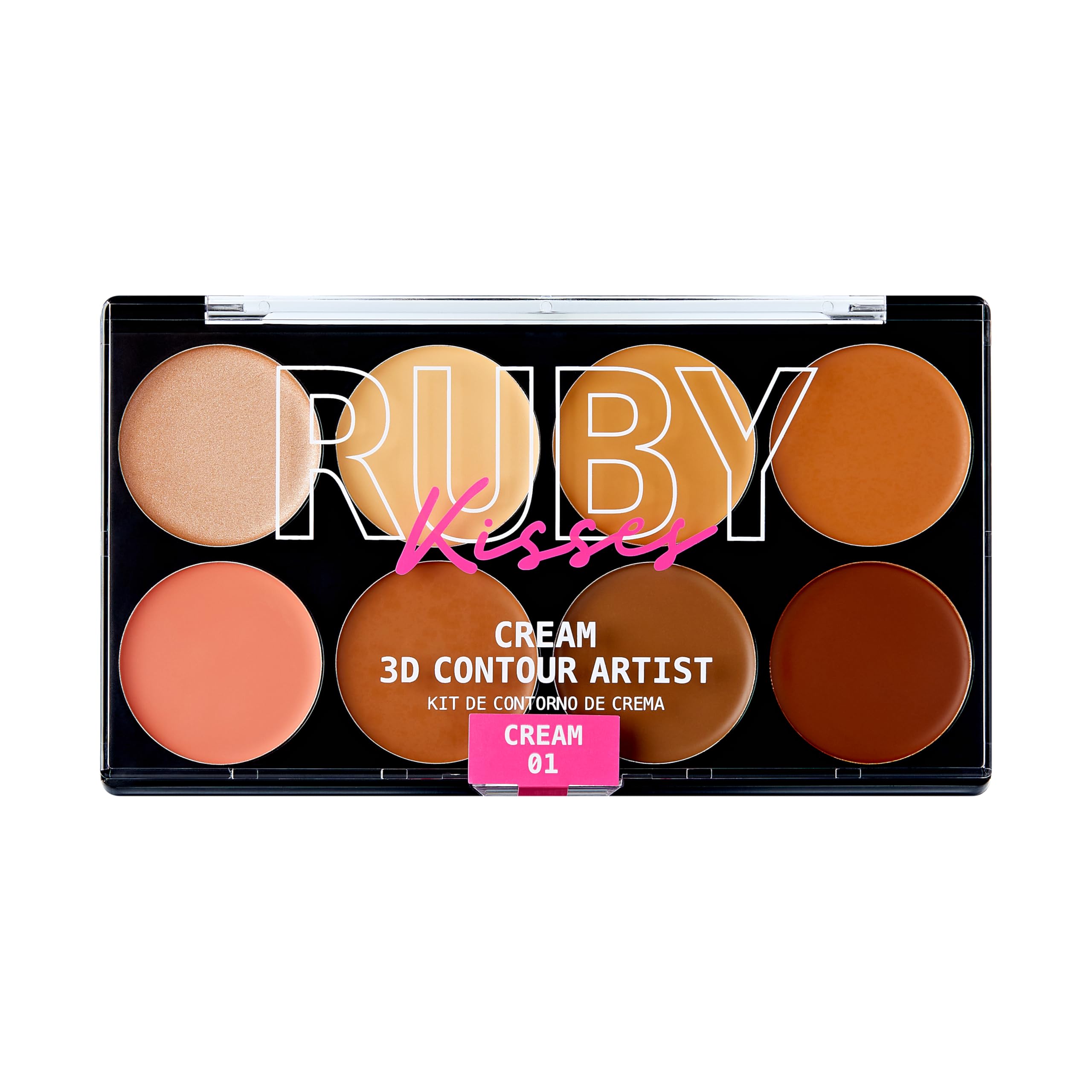 Ruby Kisses front palette view showing layout and shade range for easy selection