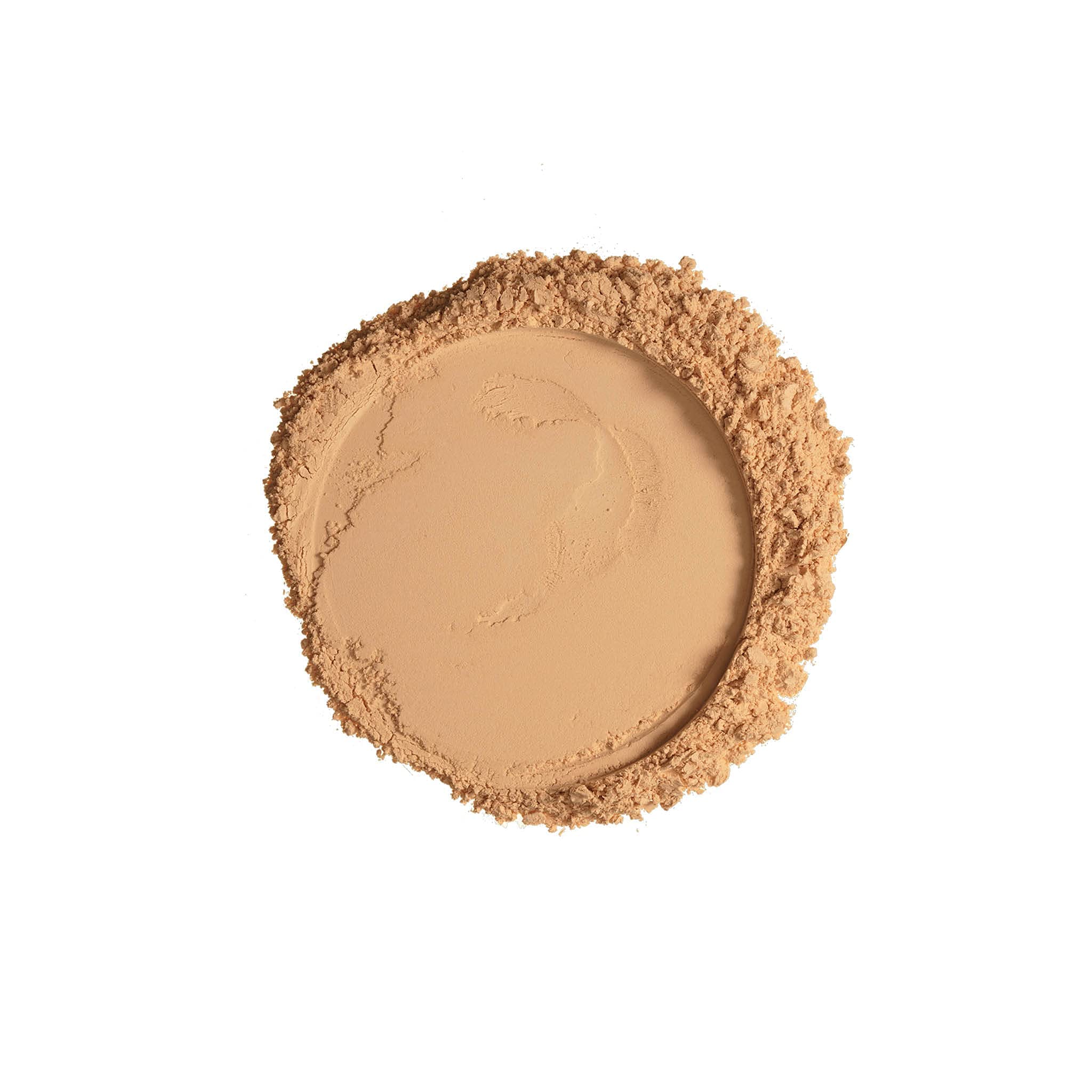 Ruby Kisses close-up of pressed powder texture for smooth matte finish