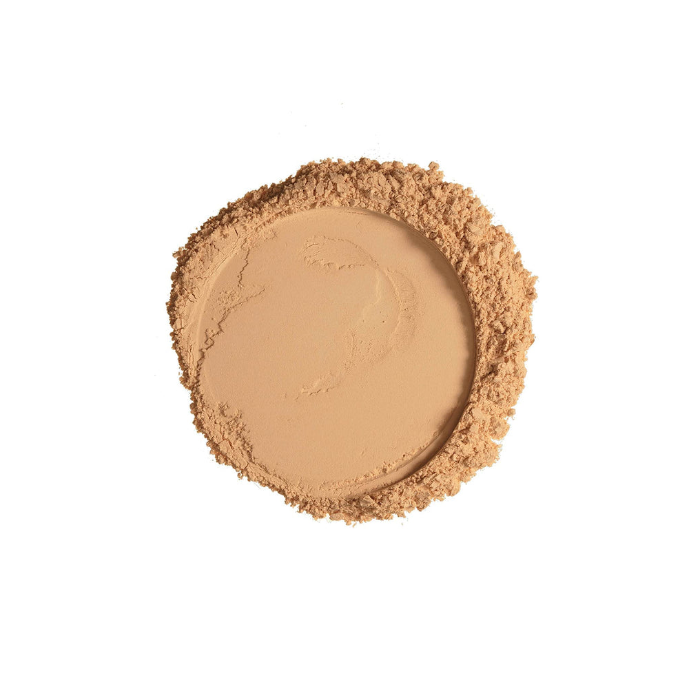 Ruby Kisses close-up of pressed powder texture for smooth matte finish