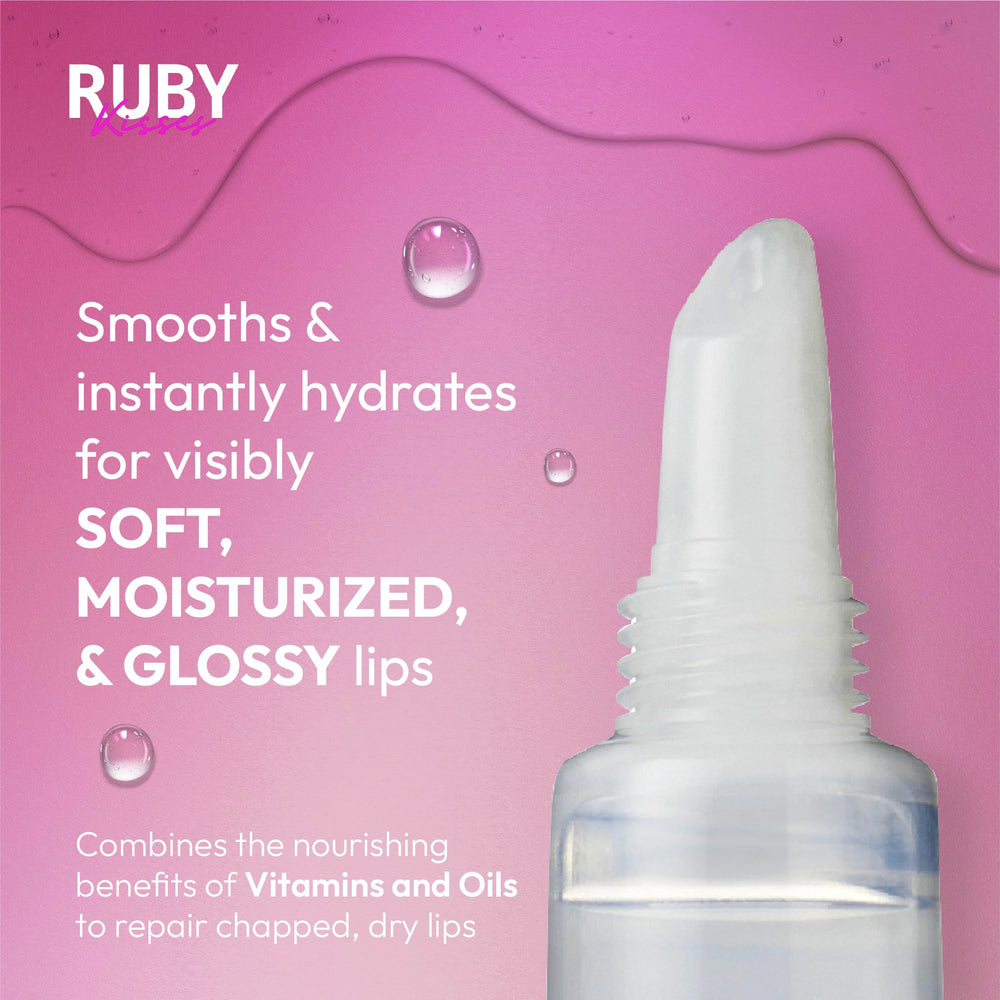 Ruby Kisses six-pack flat lay for convenience and travel-ready benefit