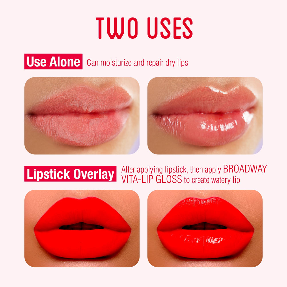 Ruby Kisses gel texture close-up showing glossy sheen and moisturizing effect