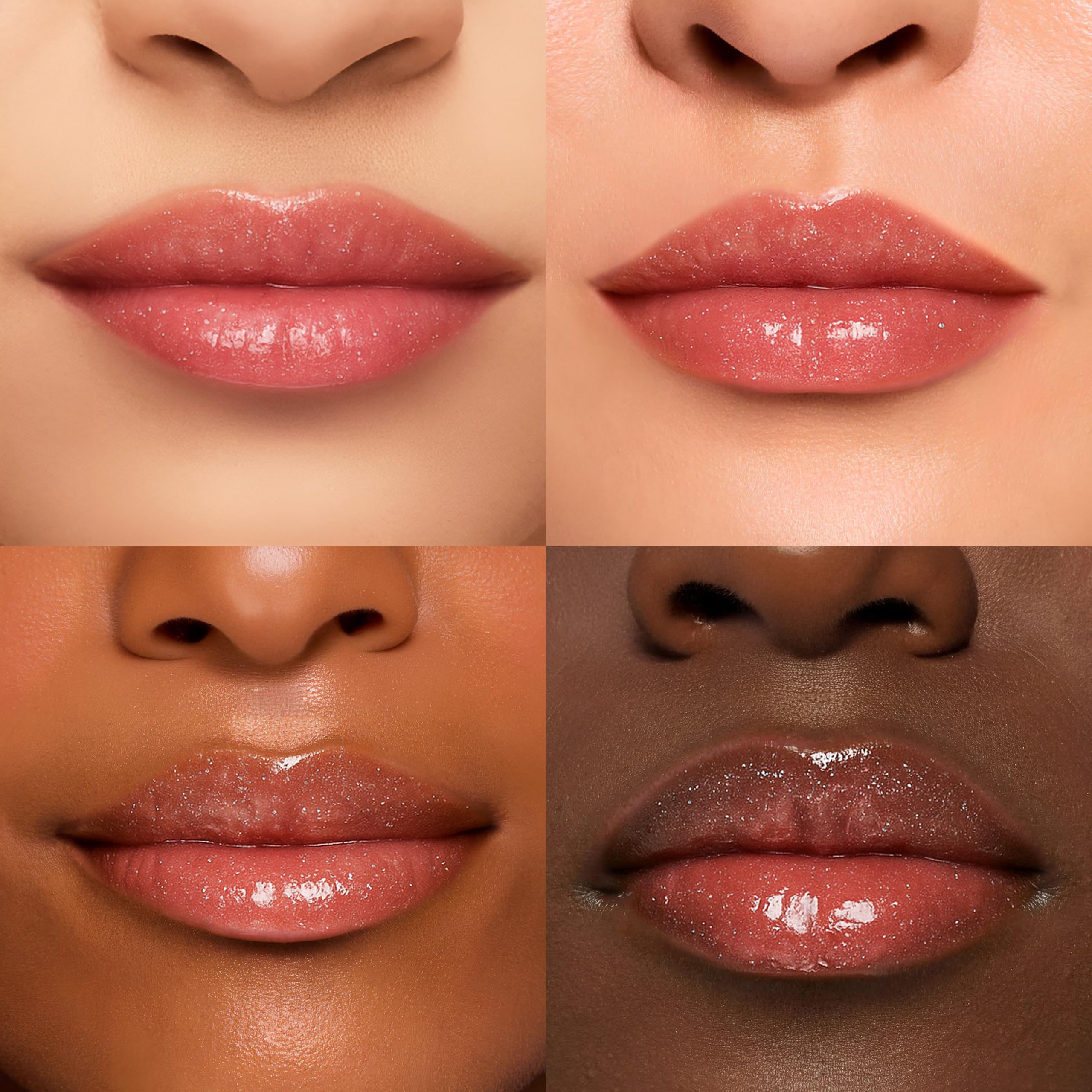 Ruby & Millie close-up of balm texture illustrating smooth glossy finish