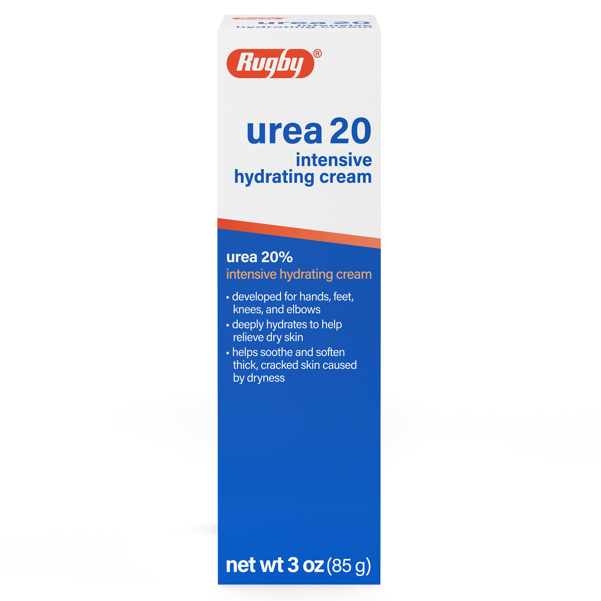 RUGBY LABORATORIES front tube view showing product branding and convenient 3 oz size
