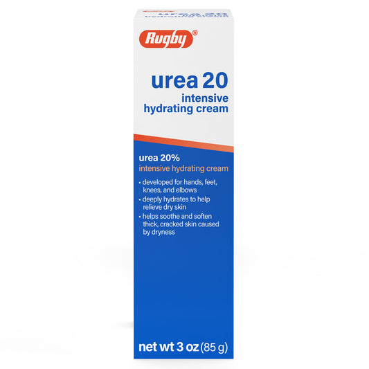 RUGBY LABORATORIES front tube view showing product branding and convenient 3 oz size