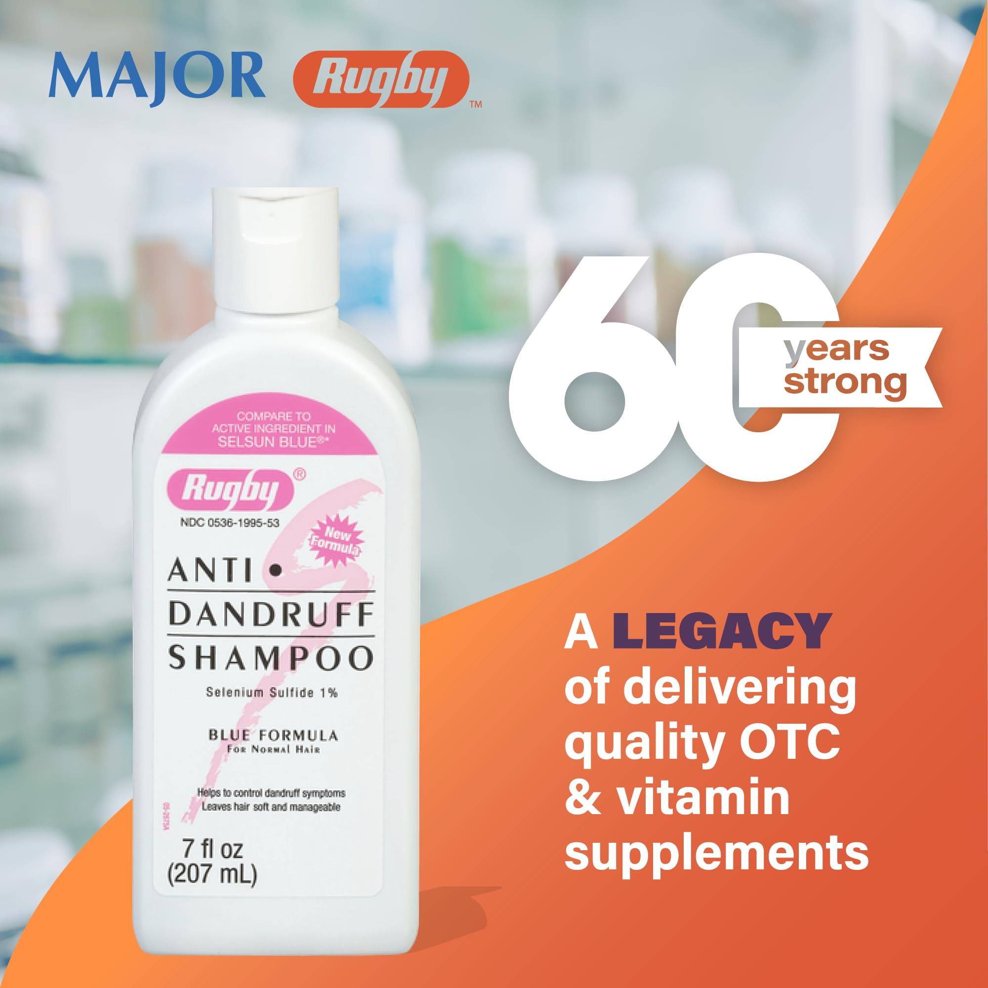 Rugby Laboratories packaging detail emphasizing brand reliability and quality controls