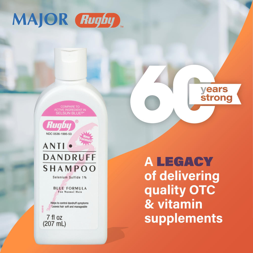 Rugby Laboratories packaging detail emphasizing brand reliability and quality controls