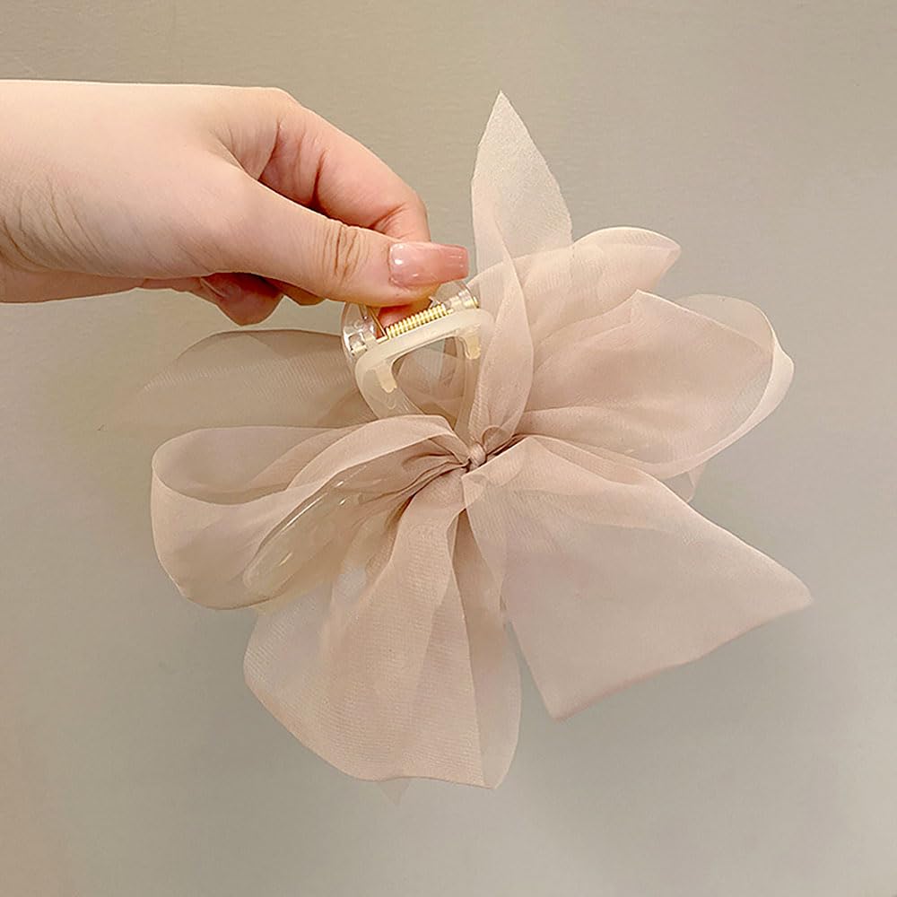 RUIYDZ close-up of chiffon bow detail showing soft texture and decorative appeal
