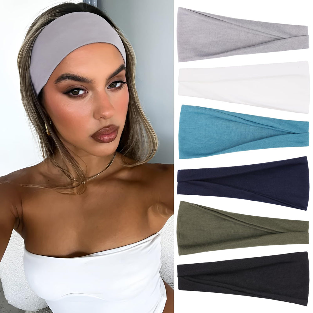 RuiYok front view showing six-color headband pack and coordinated set benefits
