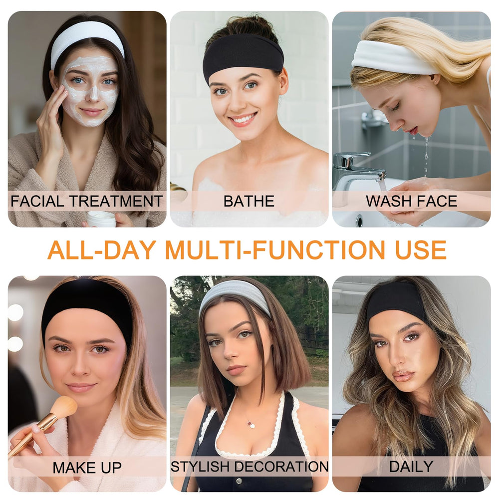 RuiYok before-and-after hair look with band for polished hairstyle benefit