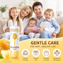 RUNBEN application demo on a toddler lip for quick soothing