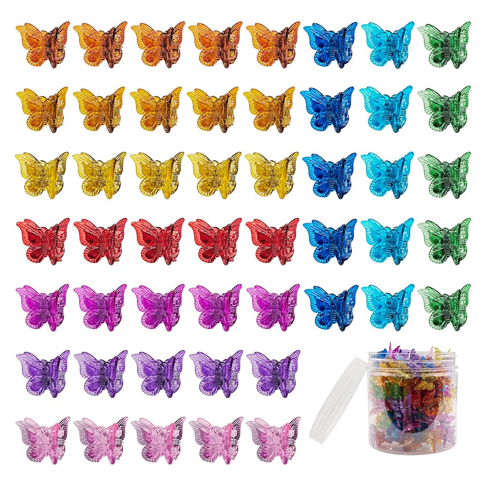 Ruocce front packaging showing 50 colorful clips and easy storage benefit